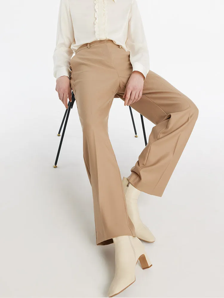 Worsted Wool Straight Women Pants sold by Goelia product image thumbnail 5