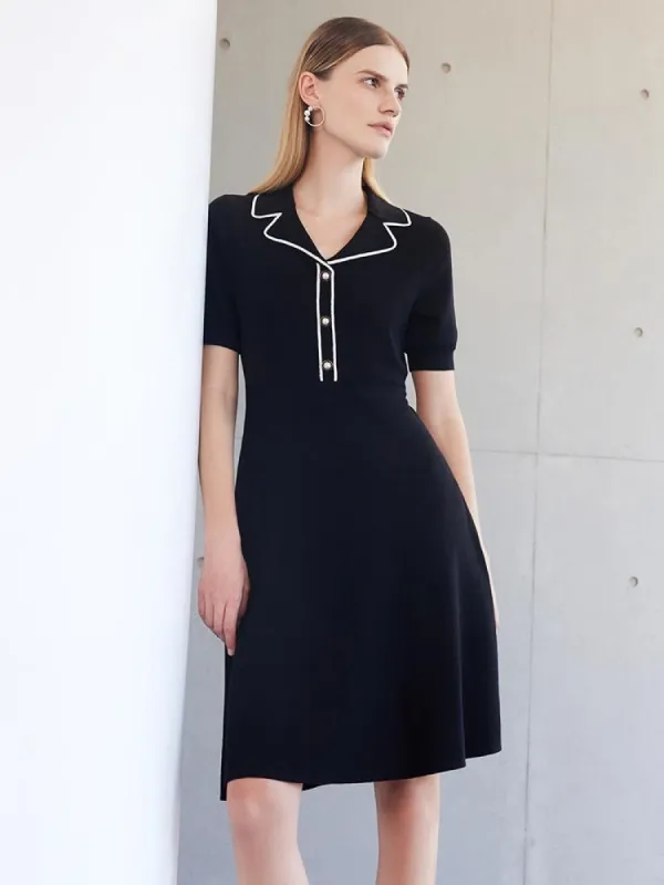 Tencel Mulberry Silk Gathered Waist Midi Dress sold by Goelia