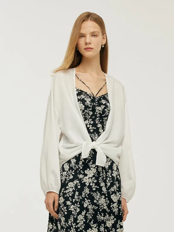 Acetate Long Sleeve Women Shirt sold by Goelia