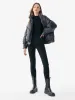 Black High-Waist Sheath Jeans sold by Goelia