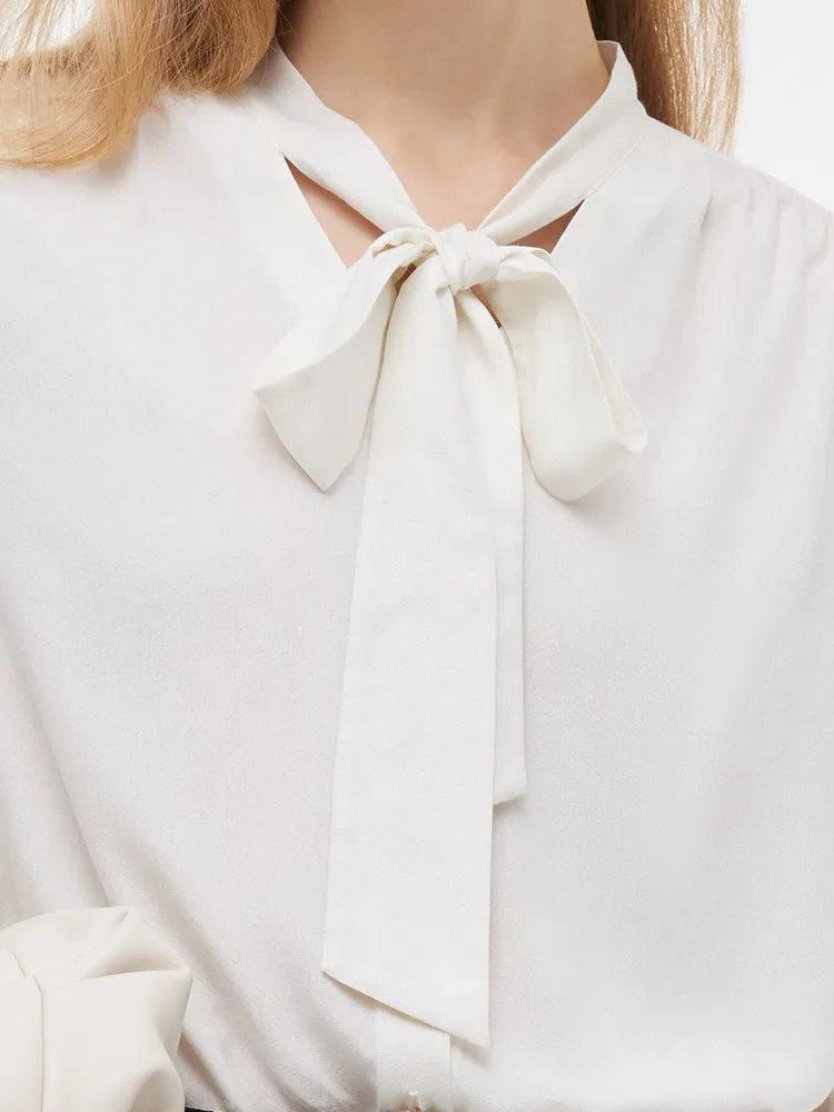 White Ribbon Women Shirt sold by Goelia product image thumbnail 5