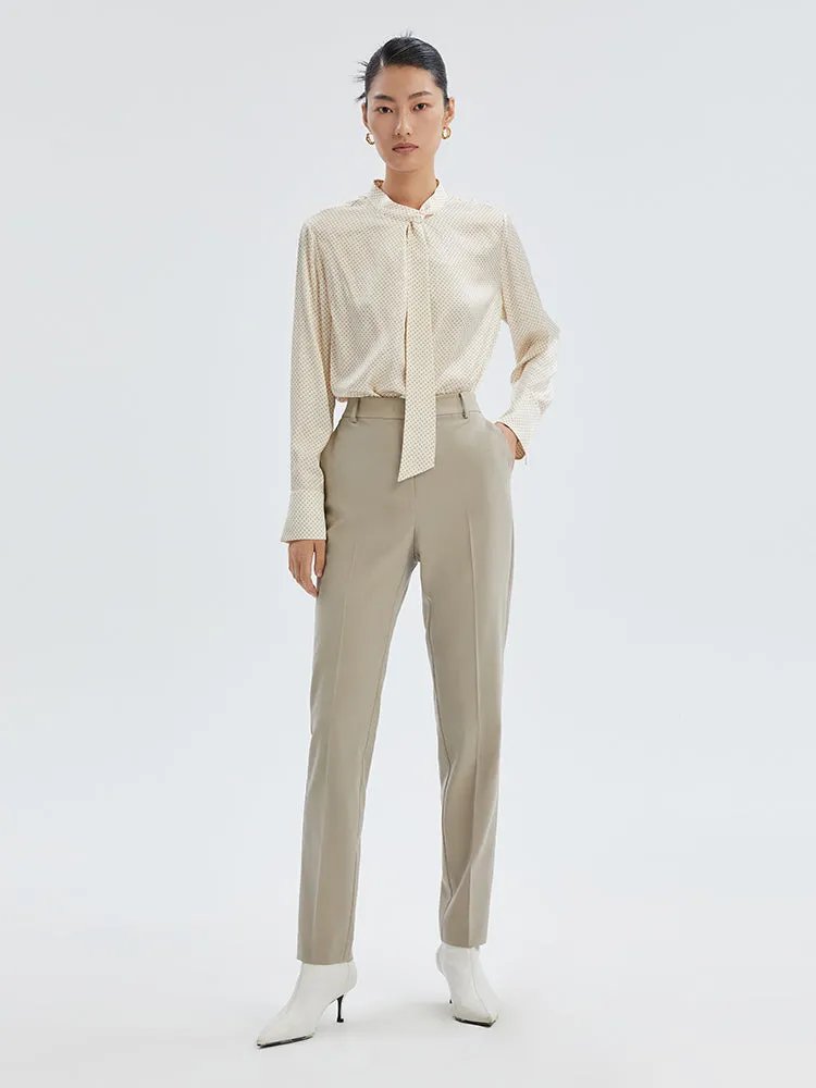 Washable Worsted Woolen Tapered Pants sold by Goelia product image thumbnail 2