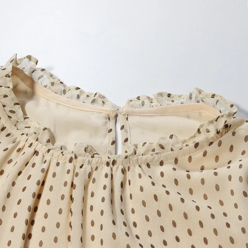 Pure Silk Print Midi Dress sold by Goelia product image thumbnail 5