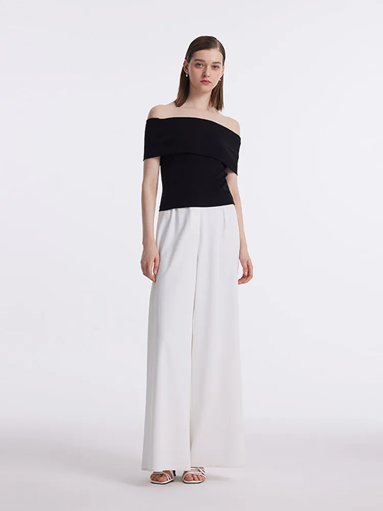 Slim Off Shoulder Women Top sold by Goelia product image thumbnail 2