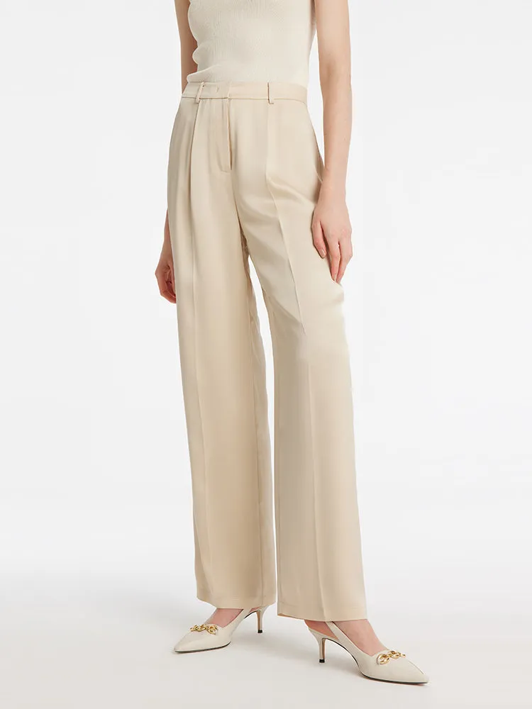 Acetate Straight Full Length Women Pants sold by Goelia