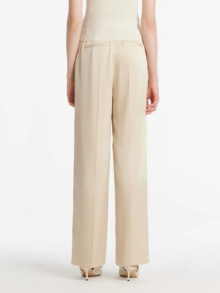 Acetate Straight Full Length Women Pants sold by Goelia product image thumbnail 4