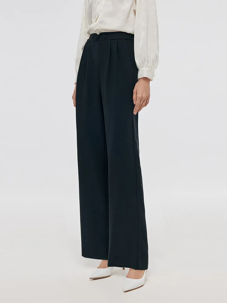 Acetate New Chinese-Style Full Length Women Pants sold by Goelia product image thumbnail 4