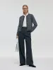 Wool Blend Sequins Women Cardigan sold by Goelia