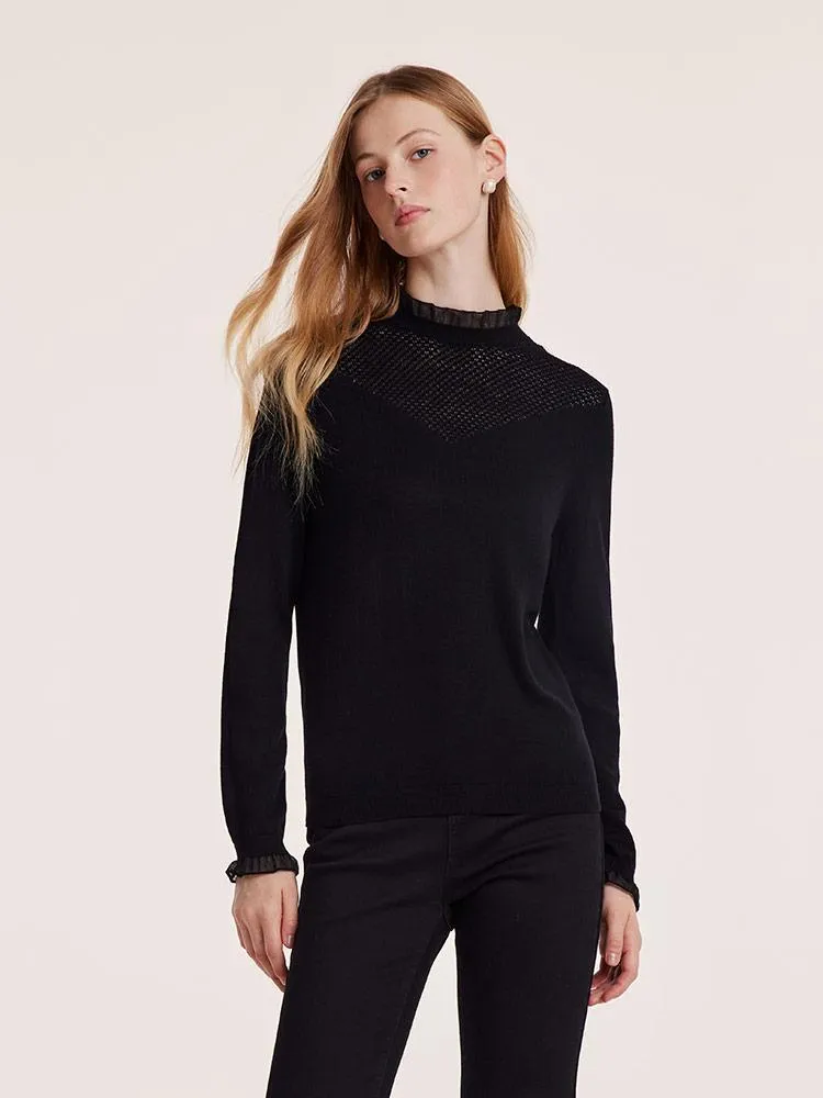 Machine Washable Wool Women Sweater sold by Goelia product image thumbnail 2