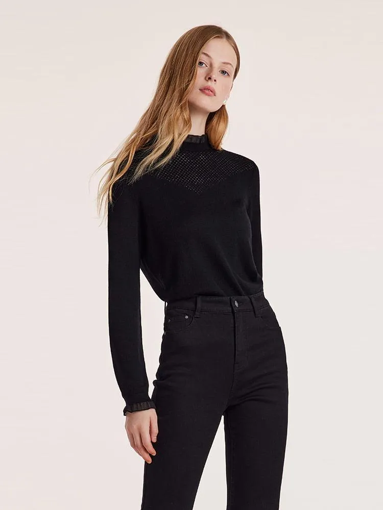 Machine Washable Wool Women Sweater sold by Goelia product image thumbnail 5