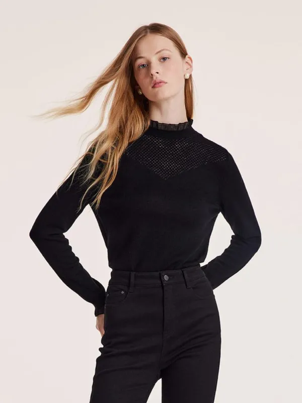 Machine Washable Wool Women Sweater sold by Goelia