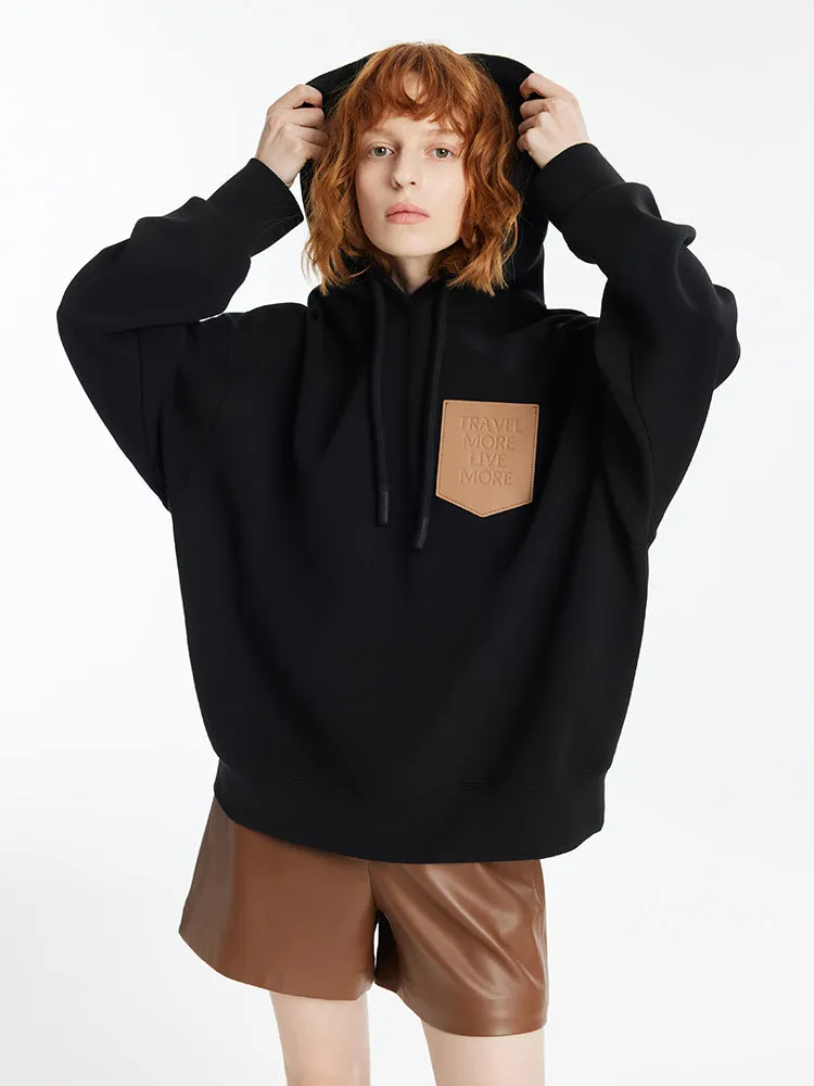 Cotton Pullover Oversized Women Hoodie sold by Goelia product image thumbnail 3