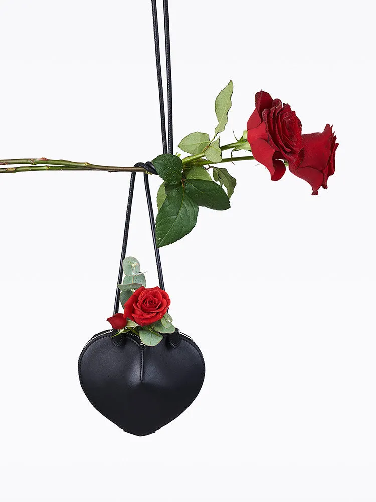 Heart-Shaped Crossbody Bag sold by Goelia