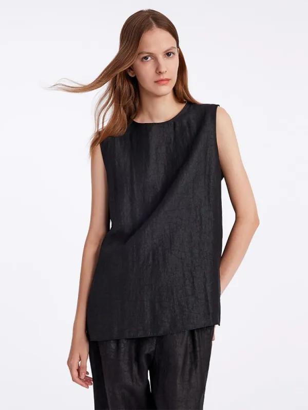 18 Momme Xiang Yun Silk Women Tank Top sold by Goelia