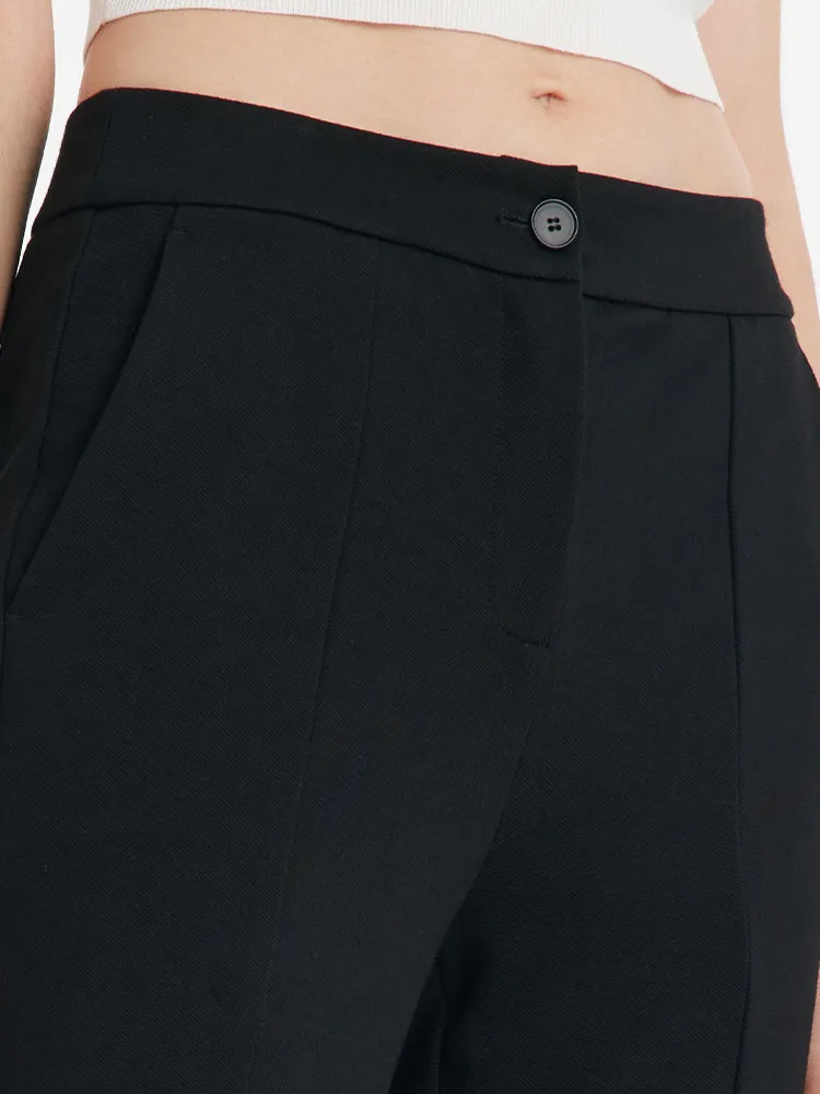 Mid-Rise Slit Micro-Flared Women Pants sold by Goelia product image thumbnail 5