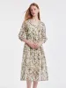 19 Momme Silk V-Neck Floral Midi Dress sold by Goelia