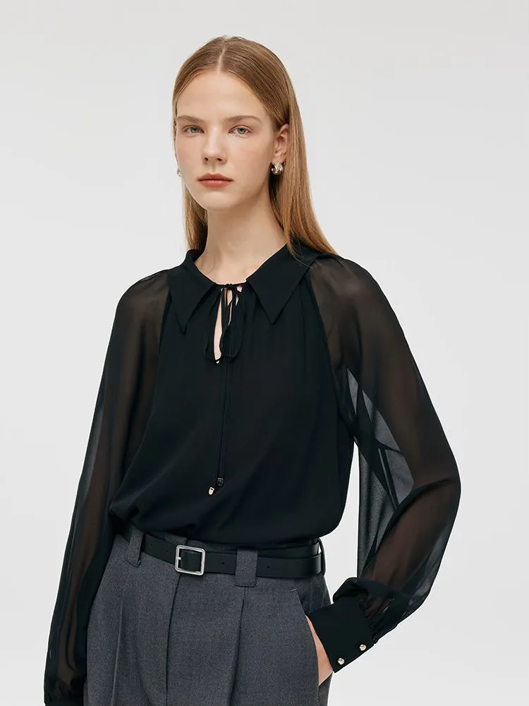 10 Momme Mulberry Silk Women Shirt sold by Goelia