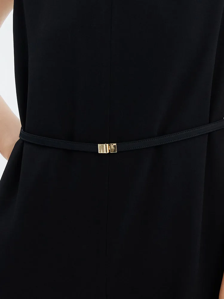 Full Length Triacetate Sleeveless Jumpsuit sold by Goelia product image thumbnail 4