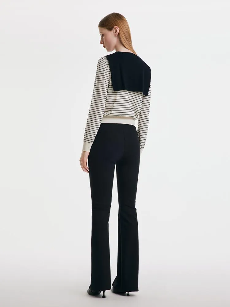 Front Slit Knitted Pants sold by Goelia product image thumbnail 3
