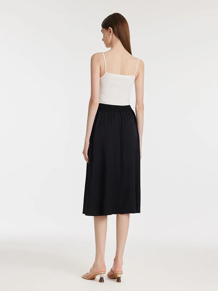 22 Momme Mulberry Silk Women Skirt sold by Goelia product image thumbnail 4