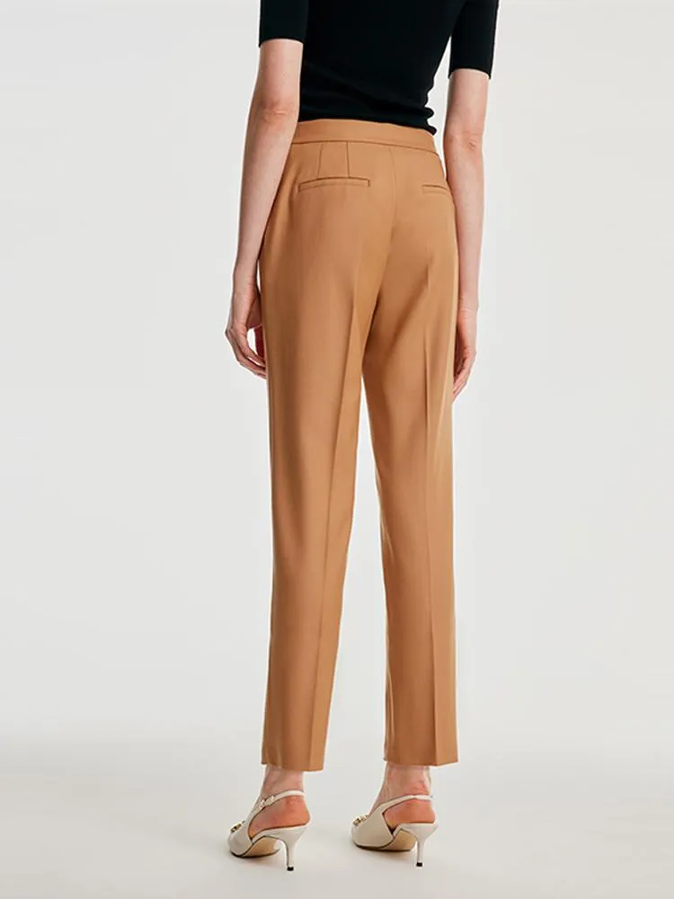 Worsted Wool Tapered Pants sold by Goelia product image thumbnail 5