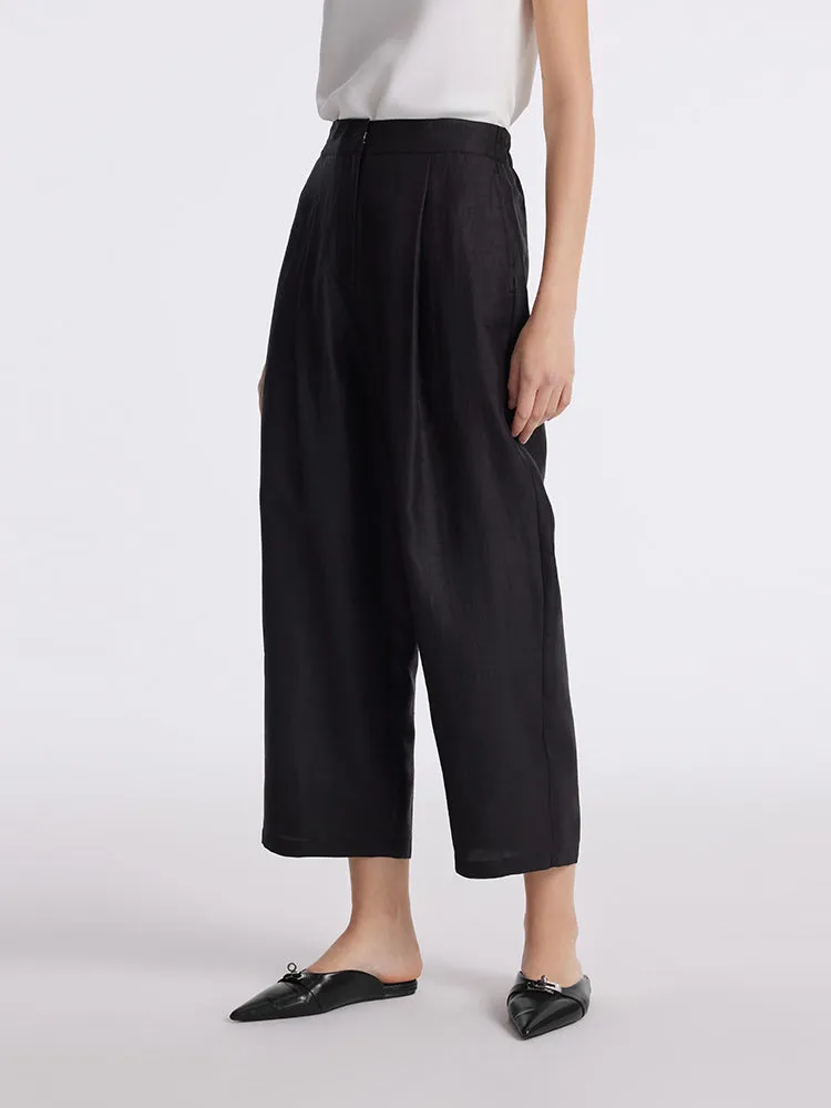 16 Momme Xiang Yun Silk Wide Leg Women Pants sold by Goelia product image thumbnail 4