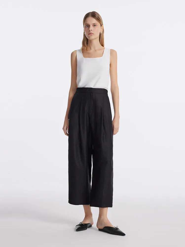 16 Momme Xiang Yun Silk Wide Leg Women Pants sold by Goelia product image thumbnail 2