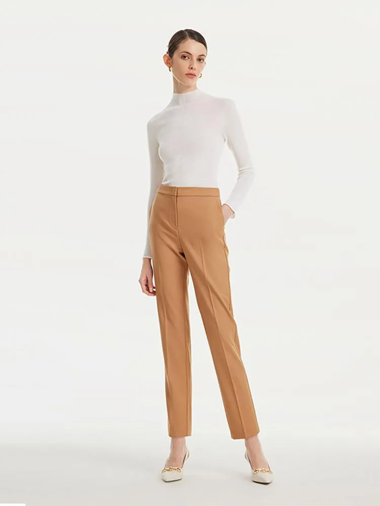 Seamless Woolen Turtleneck Women Sweater sold by Goelia product image thumbnail 3