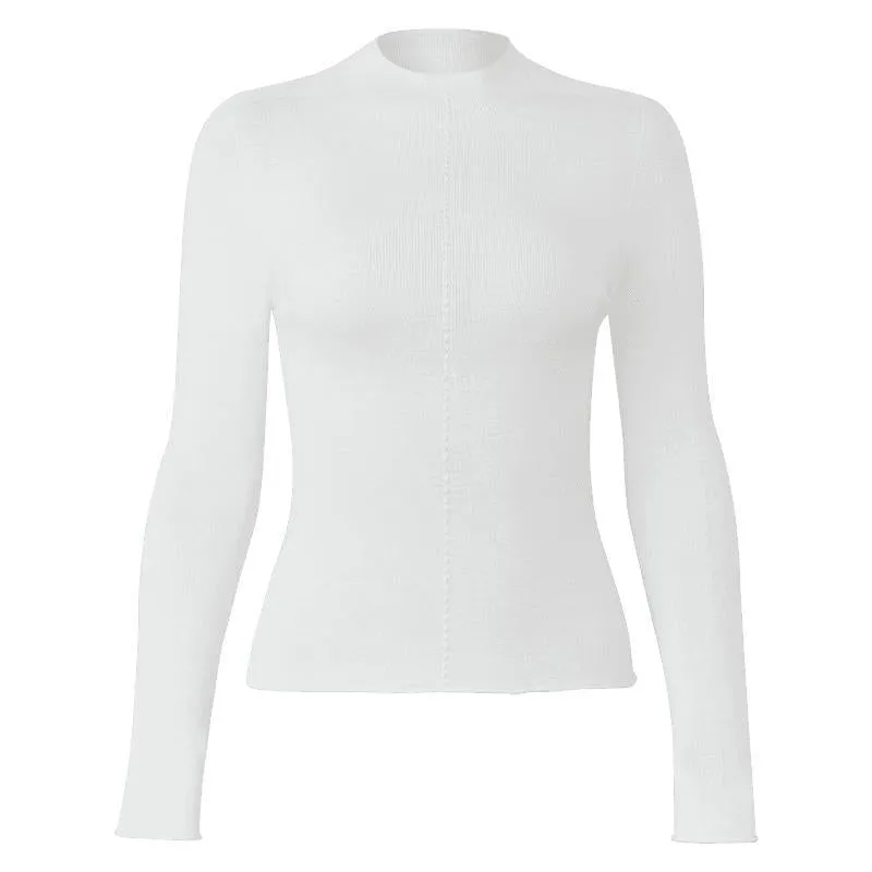 Seamless Woolen Turtleneck Women Sweater sold by Goelia product image thumbnail 5