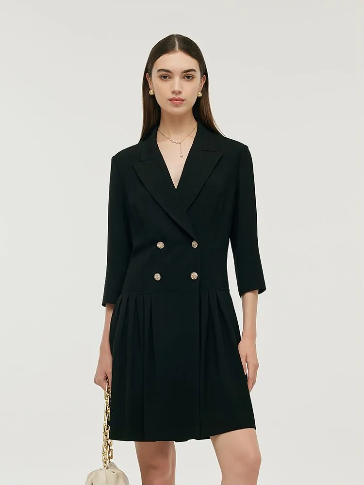 Acetate Pleated Women Mini Dress sold by Goelia product image thumbnail 4