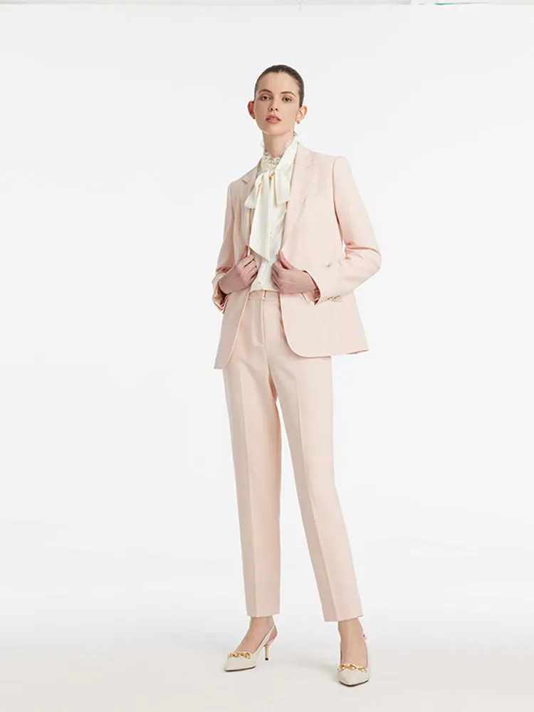 Stretchy Wool Slim Women Blazer sold by Goelia product image thumbnail 2