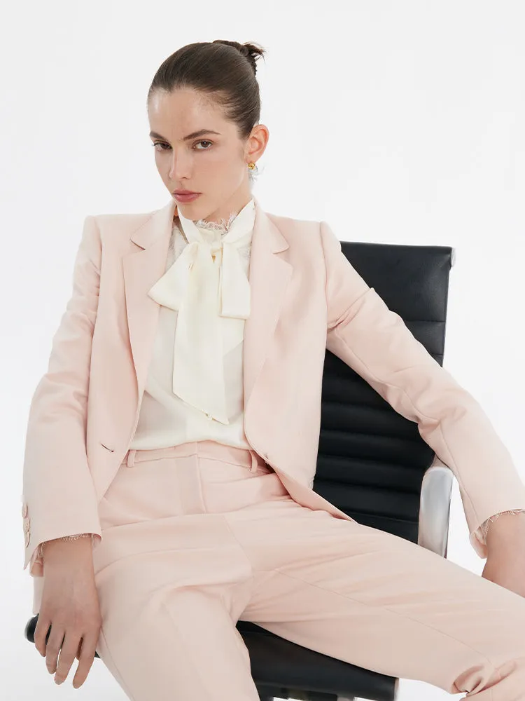 Stretchy Wool Slim Women Blazer sold by Goelia product image thumbnail 5