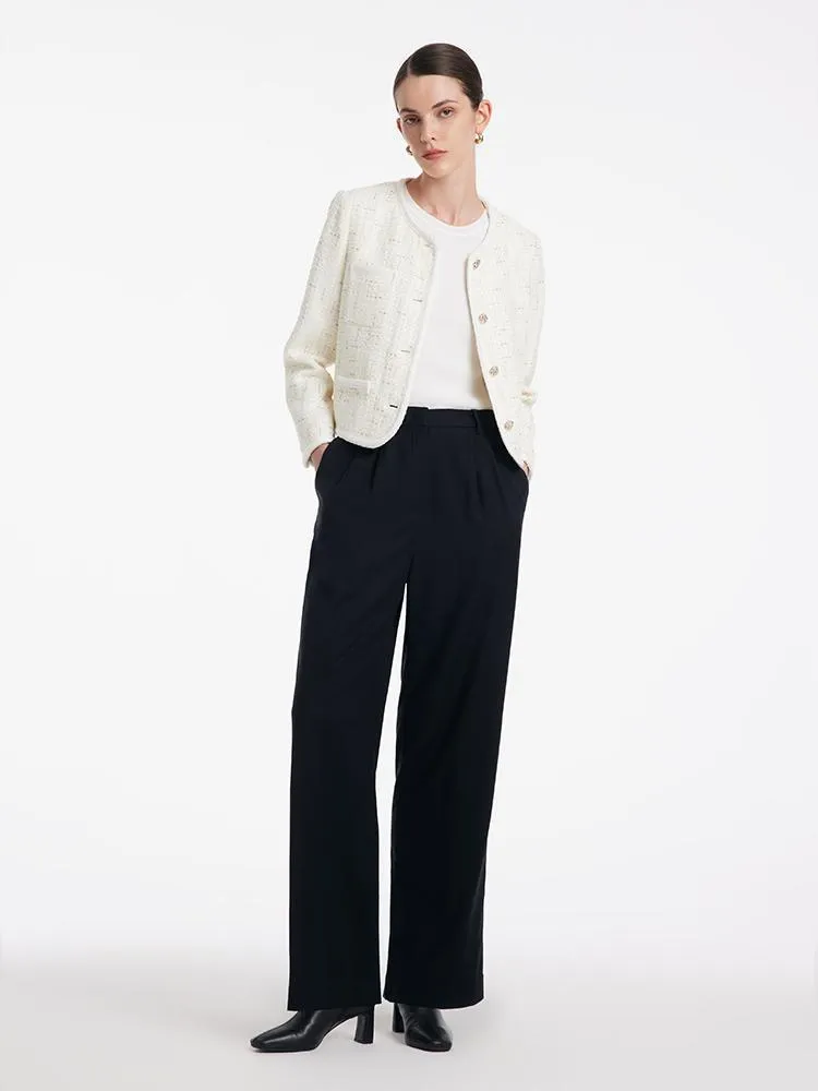 Wool Straight Full Length Pants sold by Goelia product image thumbnail 3