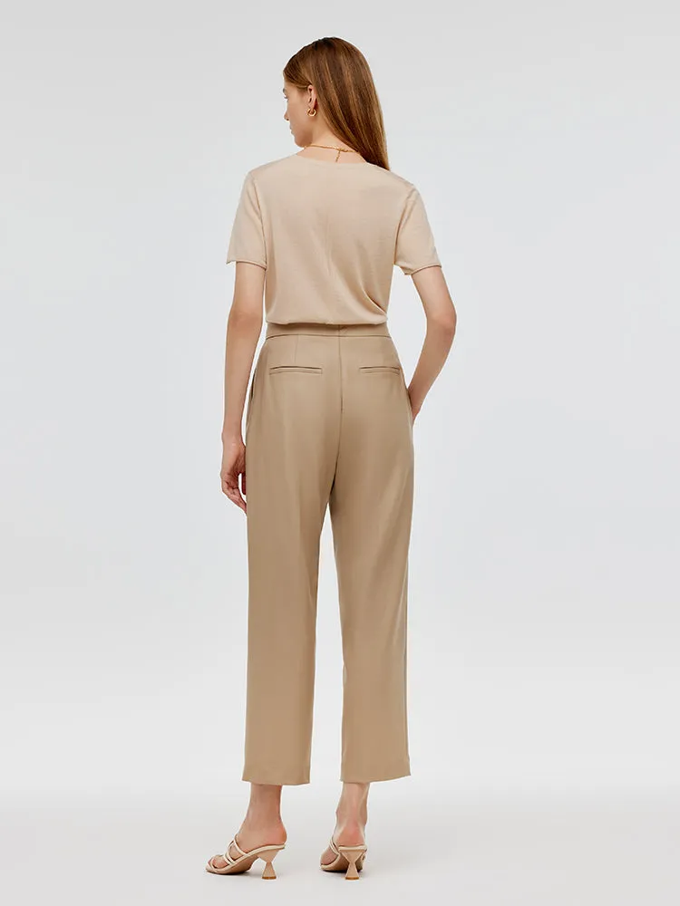 Triacetate-Cashmere Blend Women Knit Top sold by Goelia product image thumbnail 3