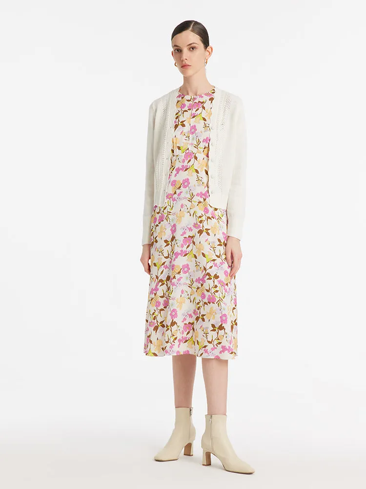 Pure Wool Wave Cut Knitted Women Cardigan sold by Goelia product image thumbnail 5