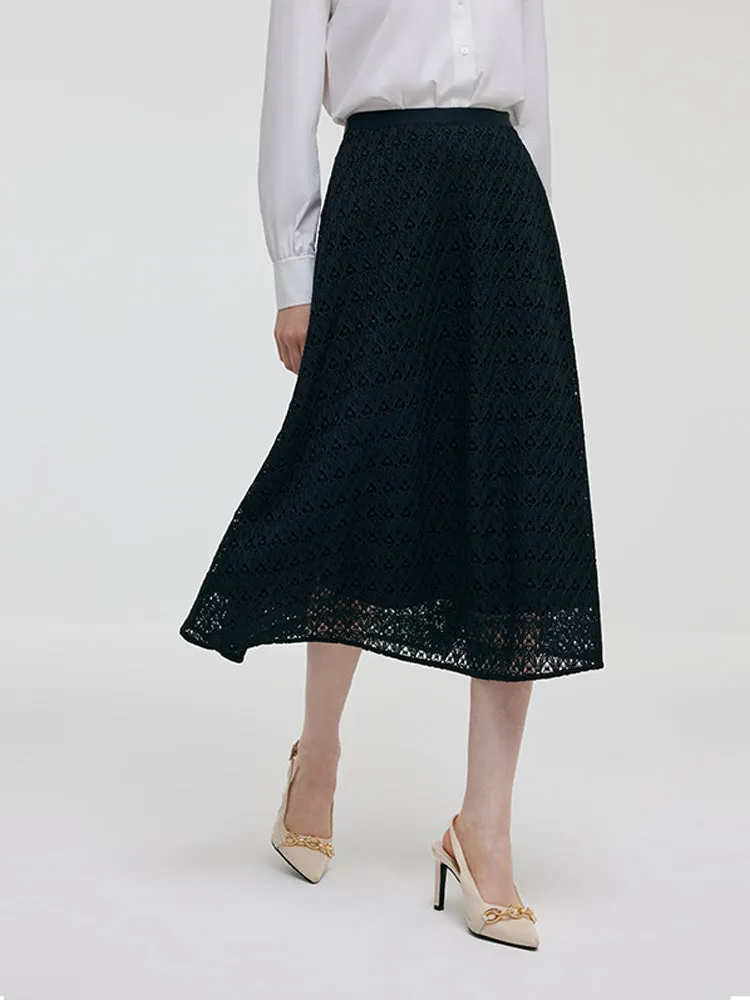 Lace A-Line Women Skirt sold by Goelia product image thumbnail 4