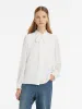 Bow Tie Ruffle Collar Women Shirt sold by Goelia
