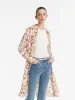 19 Momme Mulberry Silk Floral Print Women Midi Dress With Belt sold by Goelia