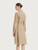 Machine Washable Silk And Woolen Women Shirt Dress sold by Goelia