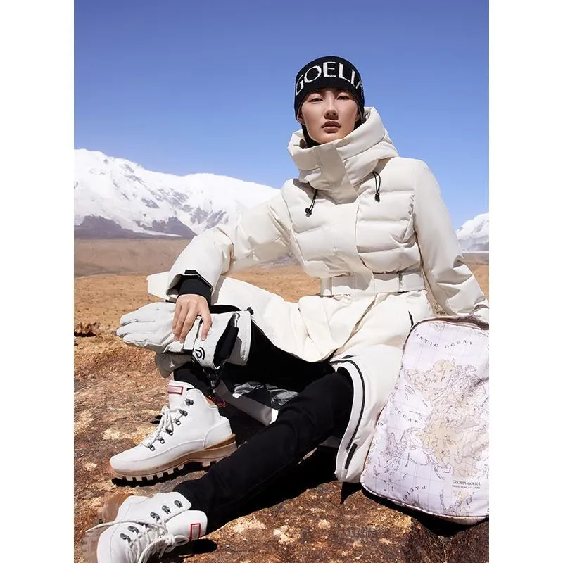 Long Hooded Goose Down Garment sold by Goelia product image thumbnail 3