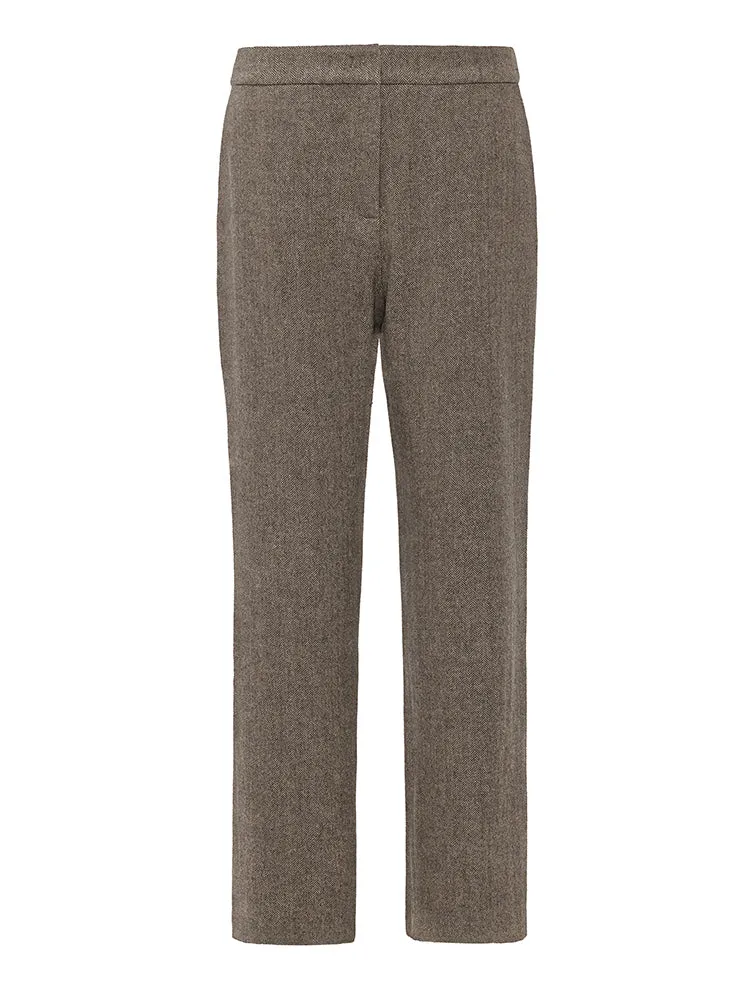 Washable Wool Tapered Mid-Calf Pants sold by Goelia product image thumbnail 4