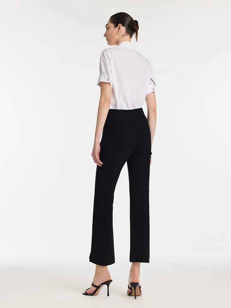 Acetate Micro-Flared Ankle Length Women Pants sold by Goelia product image thumbnail 3
