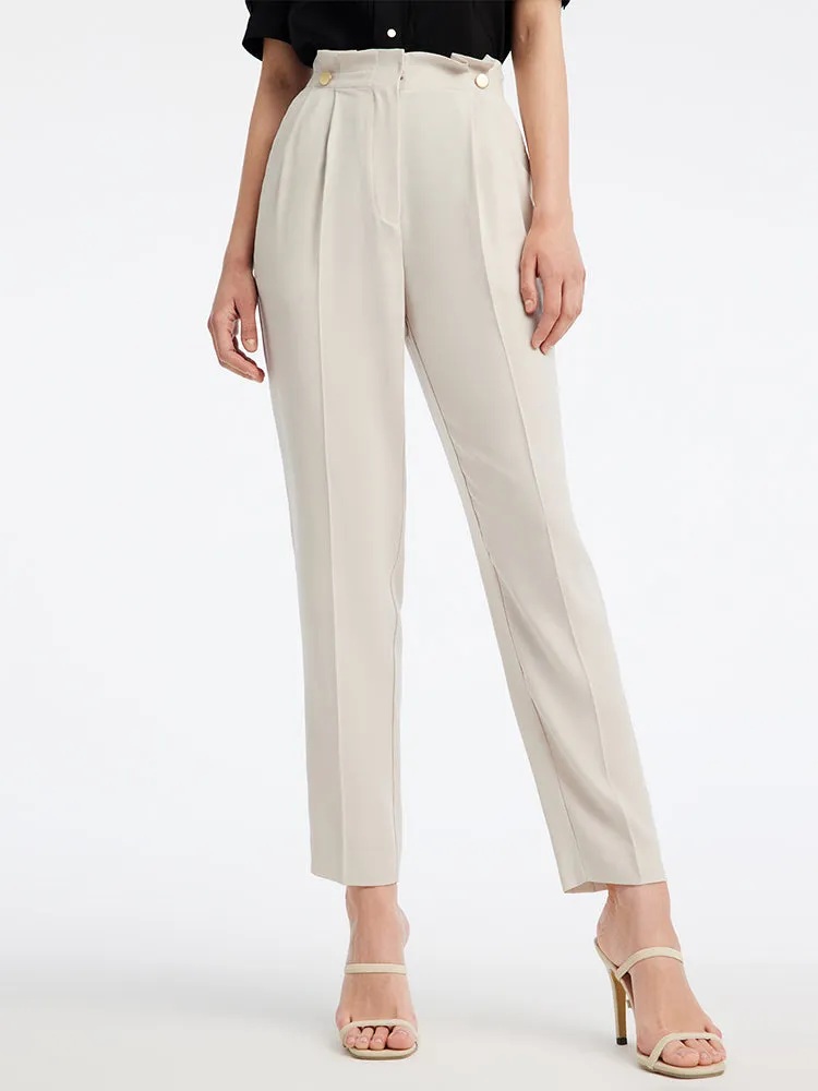 Acetate High-waisted Pencil Pants For Women sold by Goelia product image thumbnail 2