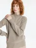 Cashmere Mock Neck Women Pullover Sweater sold by Goelia