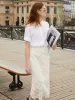 Openwork Slit Women Skirt sold by Goelia