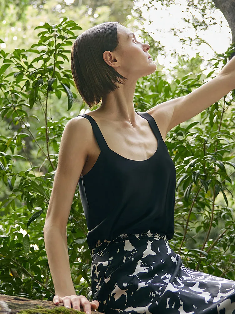 Triacetate U-Neck Women Tank Top sold by Goelia product image thumbnail 3