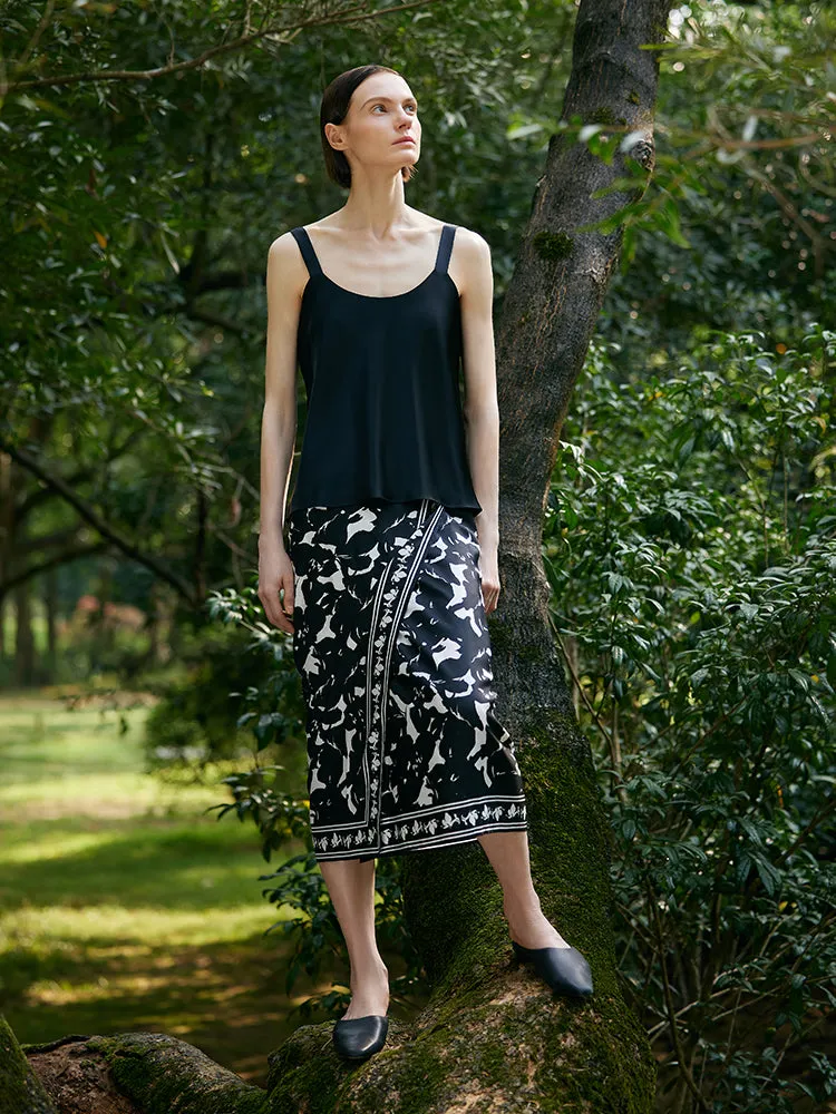 Triacetate U-Neck Women Tank Top sold by Goelia product image thumbnail 2