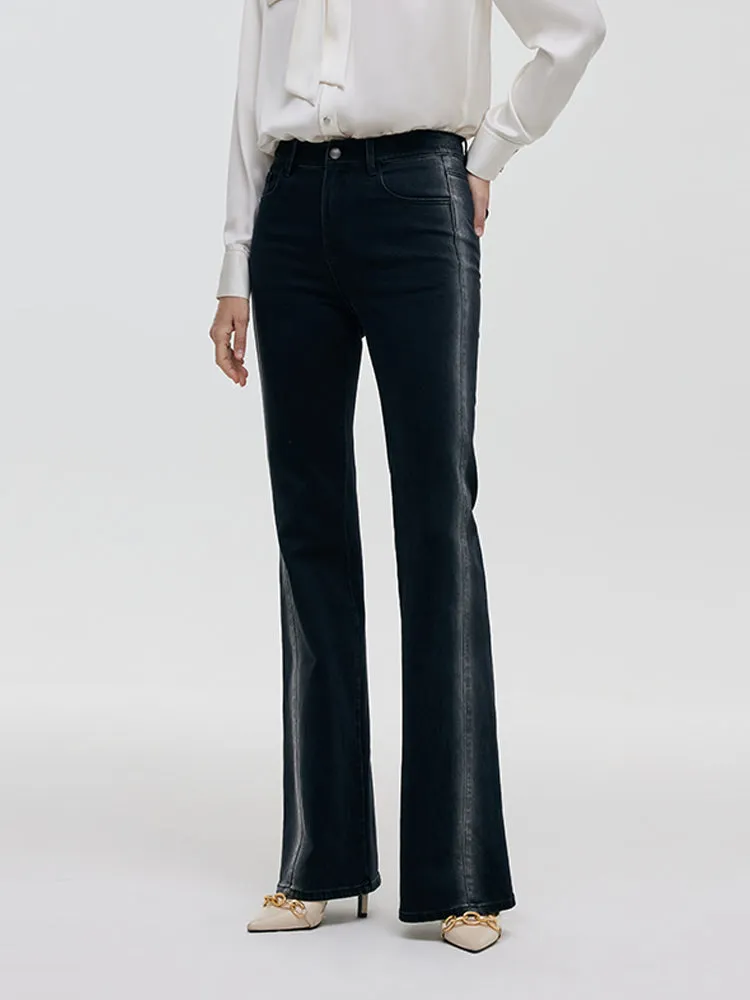 Mid-Rise Flared Women Jeans sold by Goelia product image thumbnail 3