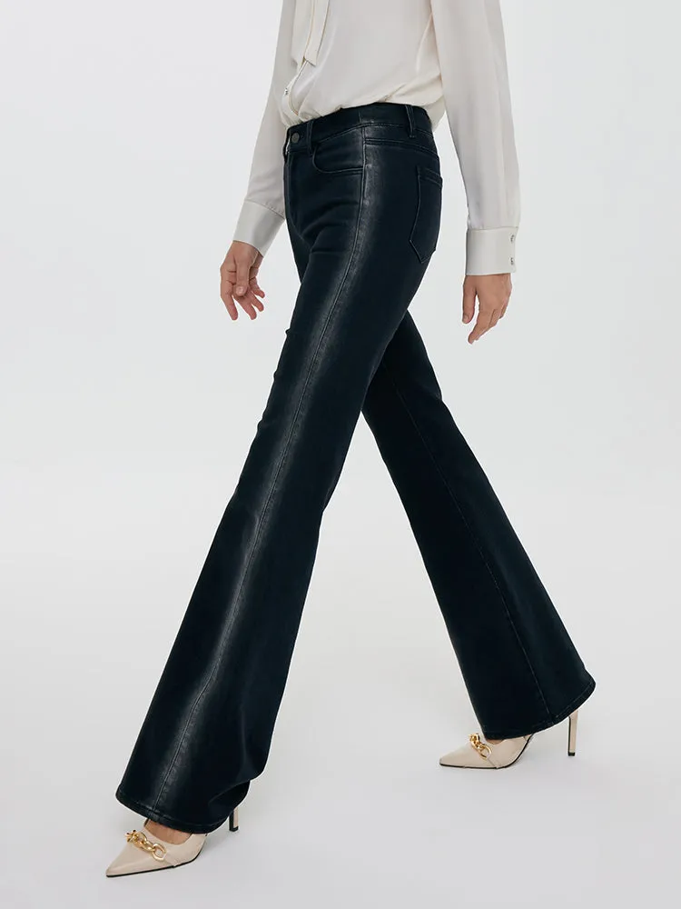 Mid-Rise Flared Women Jeans sold by Goelia product image thumbnail 4