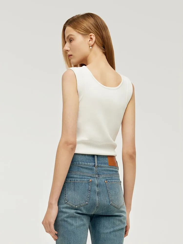 Reversible Women Knitted Tank Top sold by Goelia product image thumbnail 4